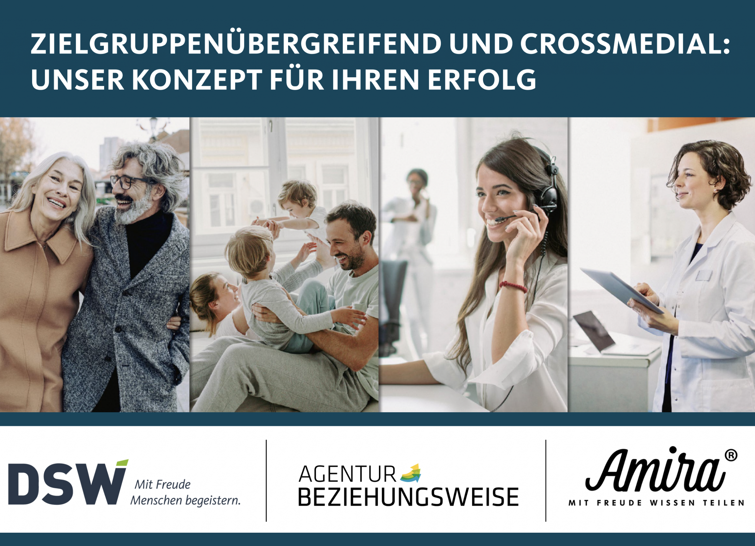 Zielgruppenübergreifend und corssmedial